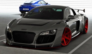 Тюнінговий передній бампер Audi R8 МК1 фото