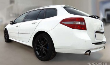 защитная накладка на задний бампер RENAULT LAGUNA 3 KOMBI фото