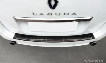 защитная накладка на задний бампер RENAULT LAGUNA 3 KOMBI фото