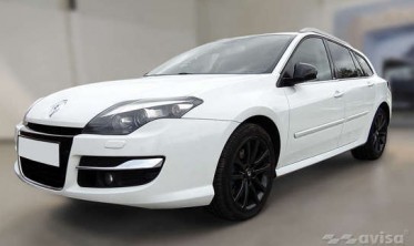защитная накладка на задний бампер RENAULT LAGUNA 3 KOMBI фото