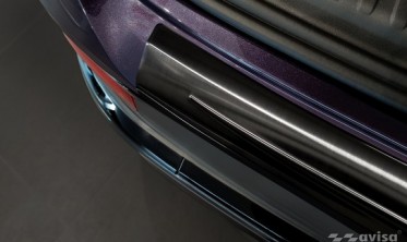 Захисна накладка на задній бампер Audi Q4 E-Tron фото