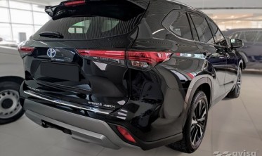 накладка для защиты заднего бампера TOYOTA HIGHLANDER 4 фото