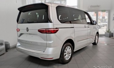 накладка из нержавейки на задний бампер Volkswagen Multivan T7 фото