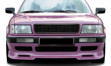 Тюнинговая решетка радиатора Audi 80 B4 черная фото