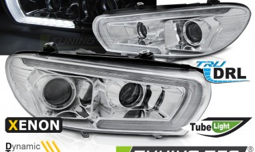 Тюнинговые передние фары XENON OEM VW SCIROCCO рестайл фото