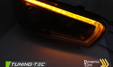 Лінзовані передні фари під ксенон VW SCIROCCO дорестайл фото