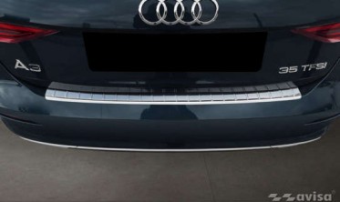 захисна накладка на край заднього бампера Audi A3 IV 8Y Sportback фото