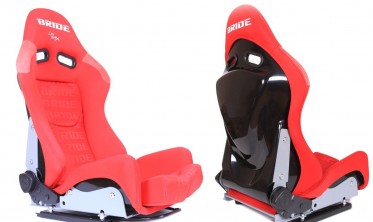 Спортивні склопластикові сидіння LOW MAX K608 Welur Bride Red фото