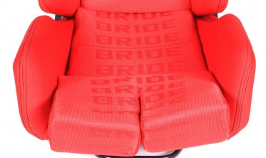Спортивні склопластикові сидіння LOW MAX K608 Welur Bride Red фото