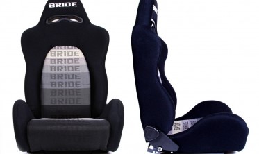 Спортивные сиденья регулируемые K700 ткань Bride Black фото