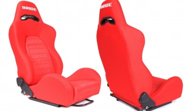 Спортивные сиденья для авто K700 ткань Bride RED фото