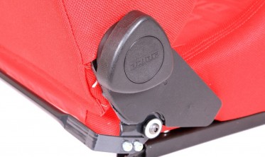 Спортивные сиденья для авто K700 ткань Bride RED фото