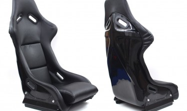 Універсальні автомобільні ковші EVO Black, екологічна шкіра фото