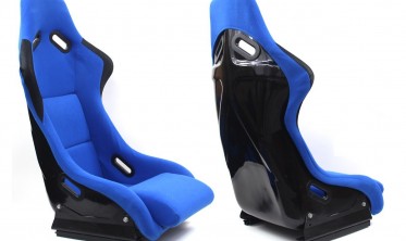 автомобильные спортивные ковши EVO ткань Blue фото