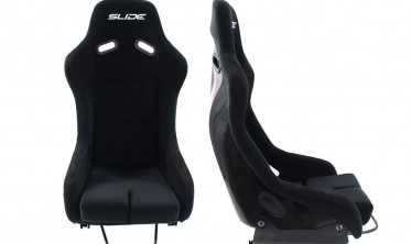 Ковші автомобільні SLIDE R1 тканина Black S фото