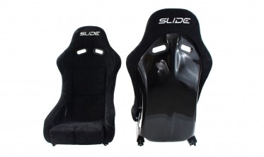 Спортивные автомобильные сидения ковши SLIDE RS ткань Black S фото