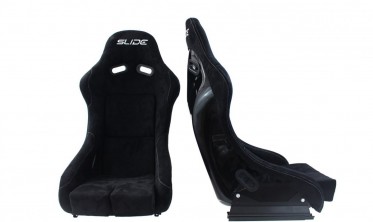 Спортивные автомобильные сидения ковши SLIDE RS ткань Black S фото