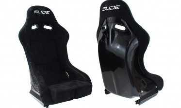Спортивные автомобильные сидения ковши SLIDE RS ткань Black S фото