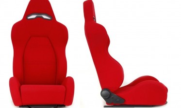 Спортивні автомобільні сидіння DRAGO Red фото