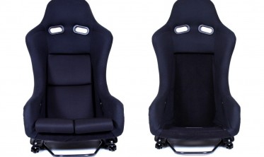 Спортивные сиденья ковши GTR Large ткань Black фото