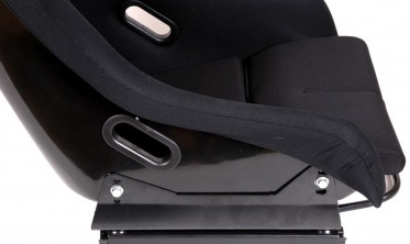 Спортивные сиденья ковши GTR Large ткань Black фото