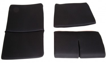 Спортивные сиденья ковши GTR Large ткань Black фото