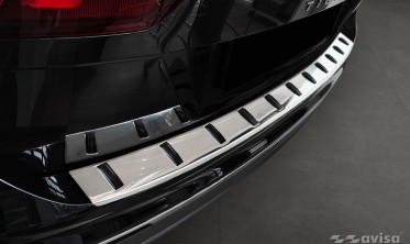 защитная накладка STRONG на задний бампер Volkswagen Tiguan 2 фото