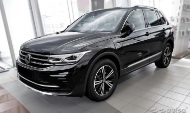 захисна накладка STRONG на задній бампер Volkswagen Tiguan 2 фото