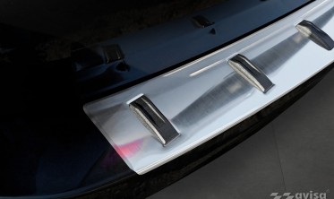 накладка STRONG на задний бампер BMW 5 F11 Touring фото