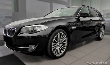 накладка STRONG на задний бампер BMW 5 F11 Touring фото