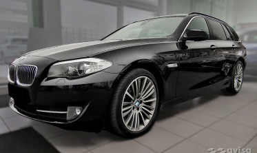 Защитная листва Strong на задний бампер BMW 5 F11 Touring фото