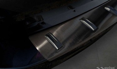 Защитная листва Strong на задний бампер BMW 5 F11 Touring фото