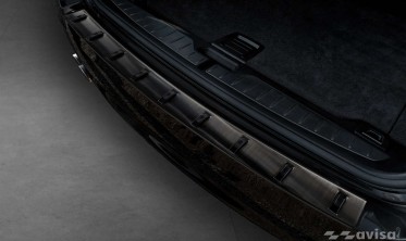 Защитная листва Strong на задний бампер BMW 5 F11 Touring фото