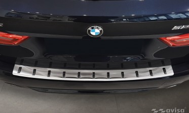 защитная накладка STRONG на задний бампер с загибом BMW 5 G31 Touring фото