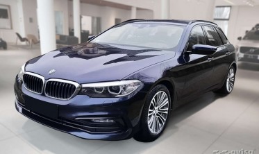 защитная накладка STRONG на задний бампер с загибом BMW 5 G31 Touring фото