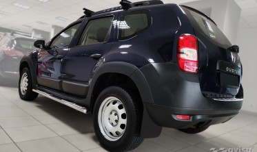 Захисна накладка (ліства) Strong на задній бампер Dacia Duster фото