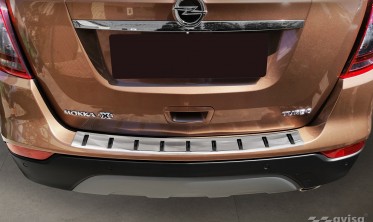 защитная накладка STRONG на задний бампер Opel Mokka X фото