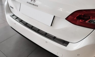 Листва Strong на задний бампер Peugeot 308 МК2 универсал фото