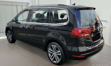 Защитная планка Strong на задний бампер Seat Alhambra 2, VW Sharan 2 фото