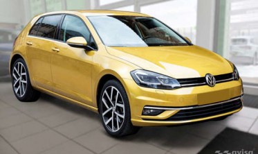 накладка STRONG для захисту заднього бампера VW Golf 7 Hatchback фото