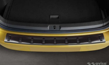 Планка Strong для защиты заднего бампера VW Golf 7 хетчбек фото