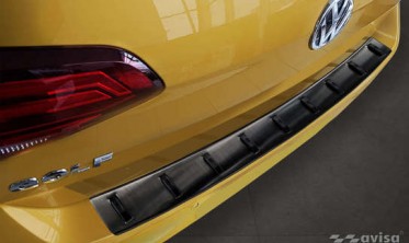 Планка Strong для защиты заднего бампера VW Golf 7 хетчбек фото