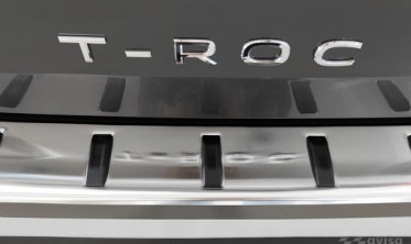 Защитная листва Strong на задний бампер Volkswagen T-Roc фото