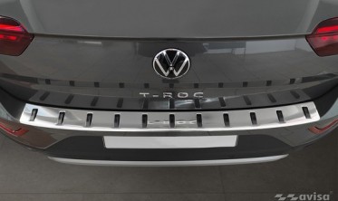 Защитная листва Strong на задний бампер Volkswagen T-Roc фото