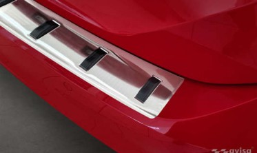 Листва Strong для защиты заднего бампера VW Passat B8 Variant фото