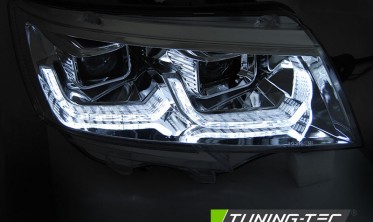 Діодні передні фари VW T6.1 післярестайл з ДХО фото