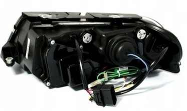 Фары c LED полосой VW Passat B5 3BG черные фото