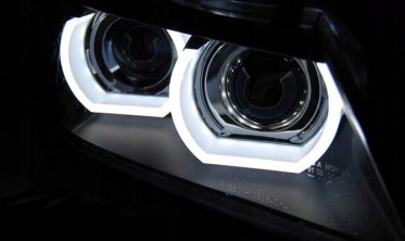Фары передние черные BMW E90 / E91 рестайл под заводс. ксенон без AFS фото