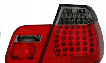 Задние фонари диодные BMW E46 седан 2001-2005 red smoke фото