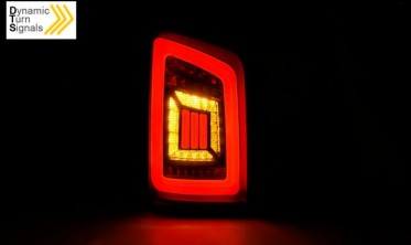 LED фонари задние VW T5 TRANSPORTER (распашонка) с динамическими поворотами фото